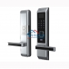 MoMas Key HKL-6000系列指纹门锁，银色外观，非联网。支持密码/指纹/刷卡/机械钥匙开门 HKL-6000SA-S