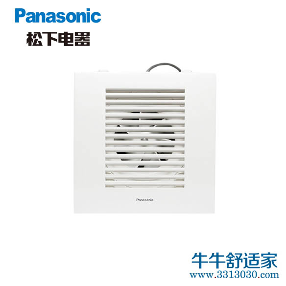 松下(Panasonic)窗用排气扇FV-15WJ1C换气扇厨房卫生间换气高静压防风雨排风