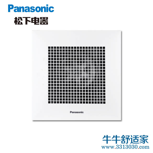 松下(Panasonic)换气扇FV-32CD9C天花扇吸顶扇排气扇抽风机厨房卫生间排风
