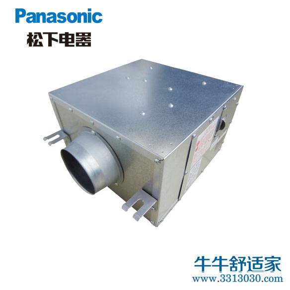 松下（Panasonic）新风系统 FV-12NS3C家用管道超静音送风机换气扇排风机新风机 