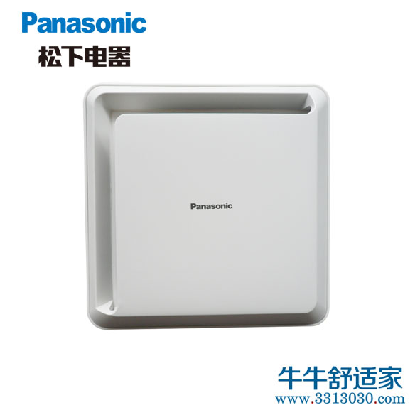 松下（Panasonic）FV-GPP100C方形进风口 新风系统 全热交换器送风机进气风口 