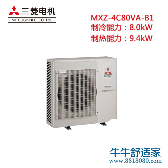 三菱电机 Power Multi 菱尚系列 多联分体式空调 MXZ-4C80VA-B1