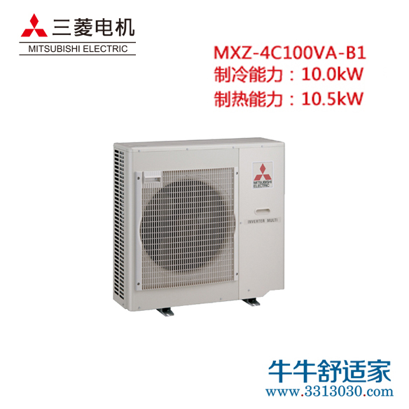 三菱电机 Power Multi 菱尚系列 多联分体式空调 MXZ-4C100VA-B1